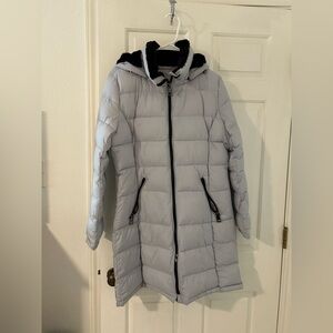 Andrew Marc Light Blue Stretch Jacket